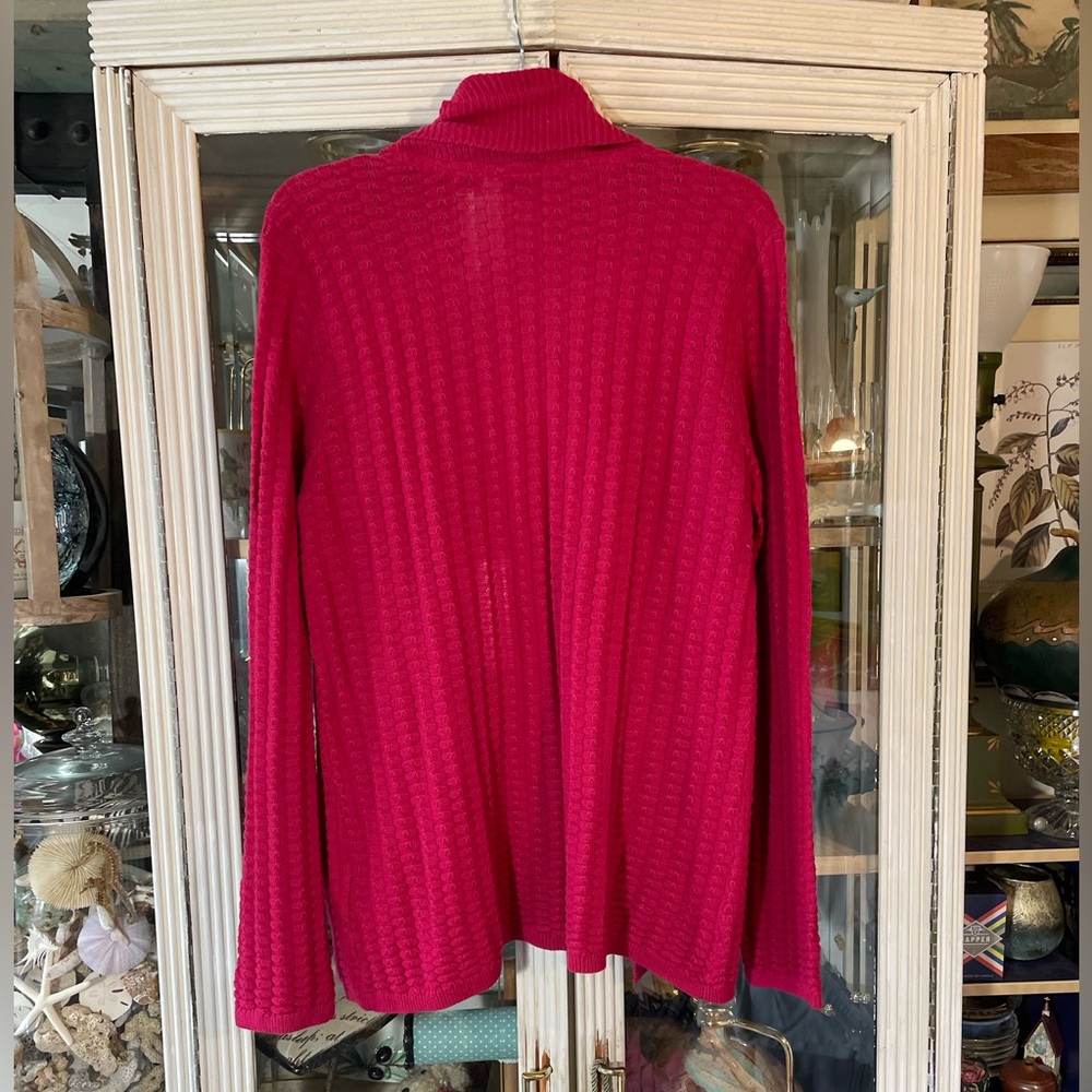 Pink cardigan sweater women’s L - Picture 6 of 6